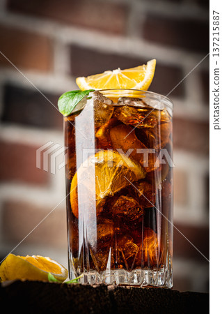 Cuba Libre cocktail Cuba Libre cocktail 137215887