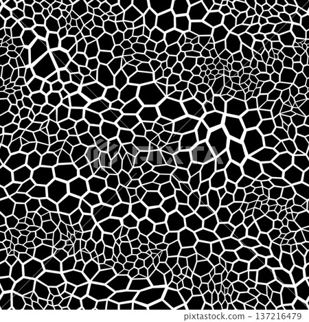 Cracks wall vector seamless pattern. Grunge urban graphic repeatable backdrop 137216479