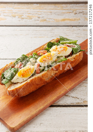 Caesar salad sandwich Caesar salad sandwich 137217246