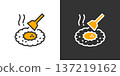 Monjayaki simple icon 137219162