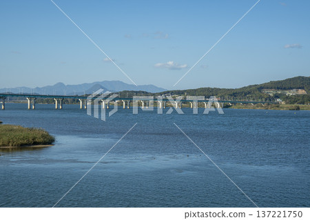 Han River bike path 137221750