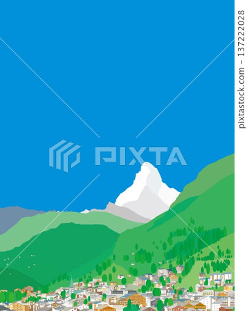 瑞士採爾馬特馬特洪峰春景 瑞士採爾馬特馬特洪峰春景 137222028