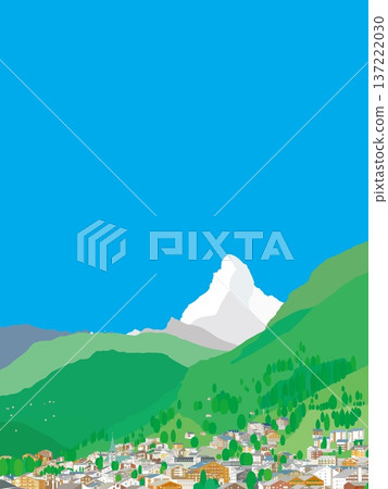瑞士採爾馬特馬特洪峰春景 瑞士採爾馬特馬特洪峰春景 137222030