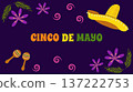 Cinco de Mayo holiday Festive Fiesta Parade. For ads web design marketing visuals. Vector illustration. 137222753