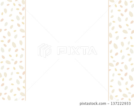 Beige frame background simple vector png transparent 137222933
