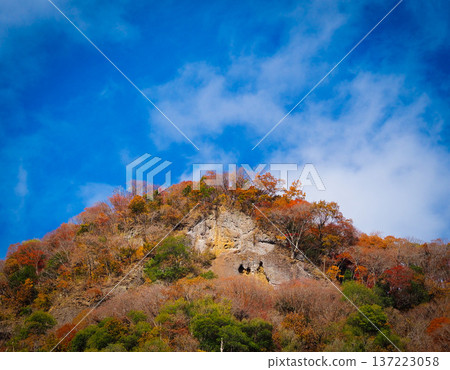 袋田山區的秋葉 袋田山區的秋葉 137223058