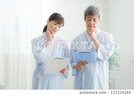 一張60多歲族群檢的圖片 一張60多歲族群檢的圖片 137224169