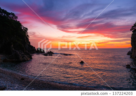 Sasagawa flow/evening view 137224203