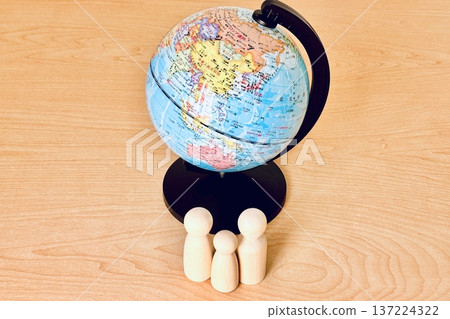 人和地球的形象 137224322