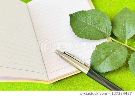 Green and Notebook: Learn about the environment Green and Notebook: Learn about the environment 137224457