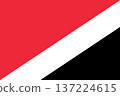Principality of Sealand flag background 137224615