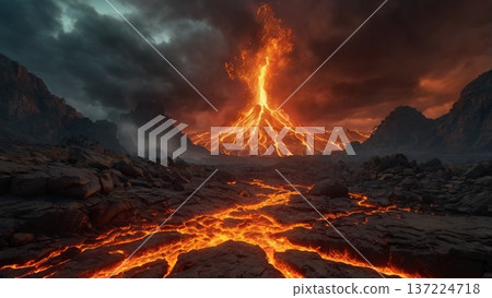 閻魔之火宣告地獄的審判與重生的曙光 137224718