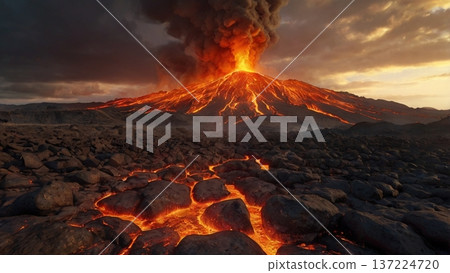 The flames of Enma announcing the judgment of hell and the light of rebirth 137224720