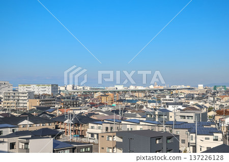 Nov 29 2025 Beautiful Osaka Prefecture View from HARUKA Express Train 137226128