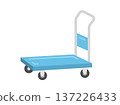 Illustration of a trolley icon 137226433