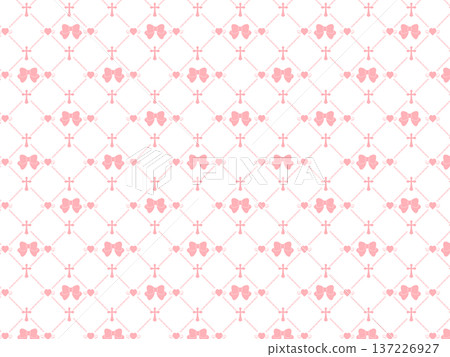 Sickly cute checkered background material Sickly cute checkered background material 137226927