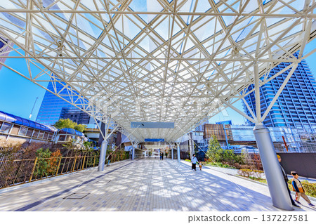GREEN WALK,連接濱松町車站和BLUE FRONT SHIBAURA,東京都港區芝浦 GREEN WALK,連接濱松町車站和BLUE FRONT SHIBAURA,東京都港區芝浦 137227581