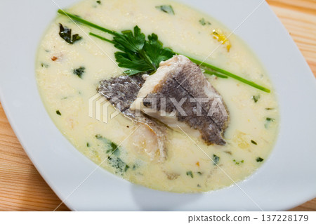 Scottish soup Cullen skink Scottish soup Cullen skink 137228179