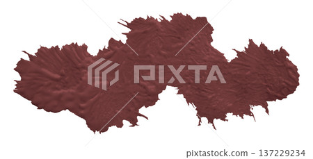 brown watercolor background. Artistic hand paint. Isolated on transparent background. brown watercolor background. Artistic hand paint. Isolated on transparent background. 137229234