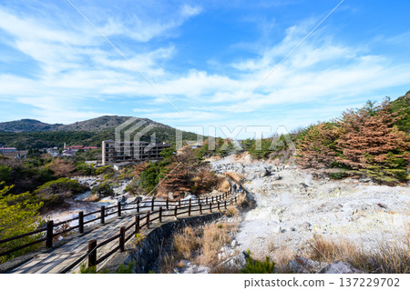 Unzen Hot Springs, Nagasaki Prefecture Unzen Hot Springs, Nagasaki Prefecture 137229702
