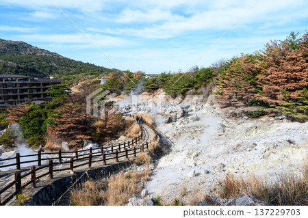 Unzen Hot Springs, Nagasaki Prefecture Unzen Hot Springs, Nagasaki Prefecture 137229703