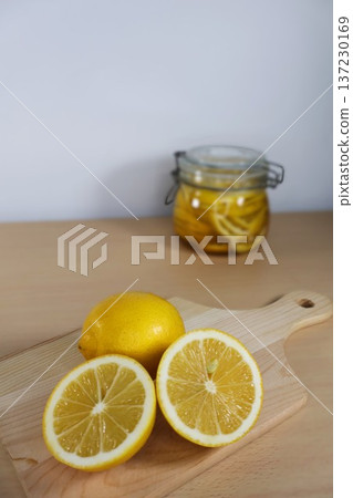 Cut lemon Cut lemon 137230169