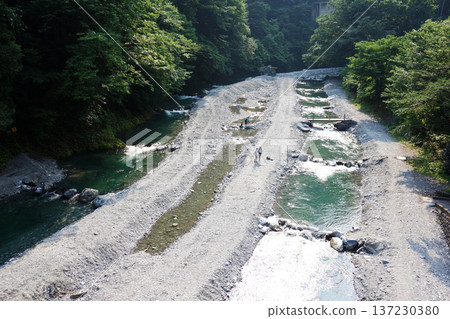 Hikawa International Trout Fishing Ground on the Nippara River (west of Meoto Bridge) (Okutama Town, Nishitama District, Tokyo) Hikawa International Trout Fishing Ground on the Nippara River (west of Meoto Bridge) (Okutama Town, Nishitama District, Tokyo) 137230380