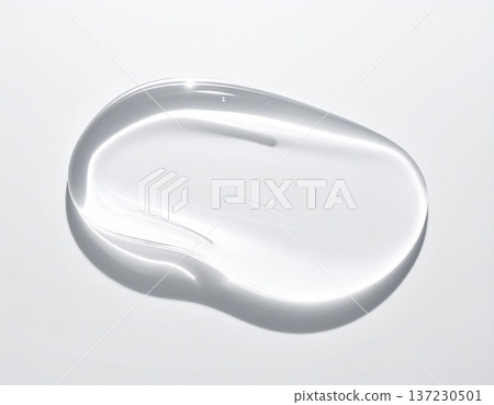 Beauty cream transparent gel image material 137230501