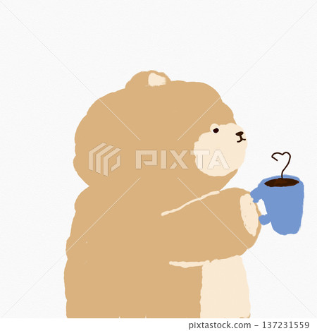 咖啡時光泰迪熊 咖啡時光泰迪熊 137231559