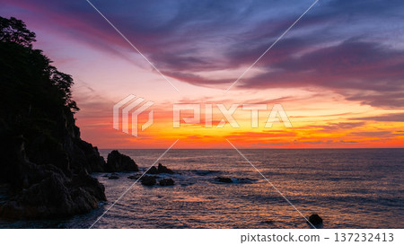 Sasagawa flow/evening view Sasagawa flow/evening view 137232413