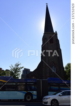 Church building in New York, USA 137232420