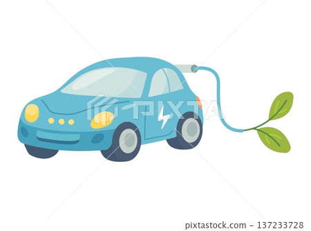 Green recycling bin basket with paper and glass 137233728