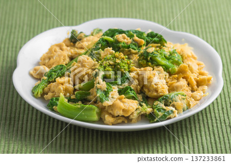 油菜花炒蛋 油菜花炒蛋 137233861