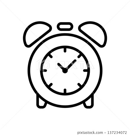 Alarm Clock icon vector design templates simple and modern Alarm Clock icon vector design templates simple and modern 137234072