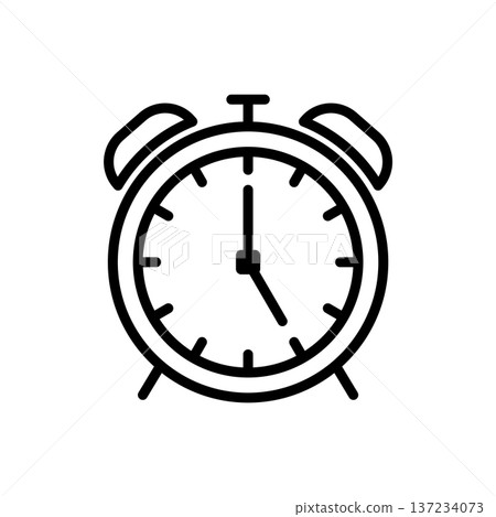 Alarm Clock icon vector design templates simple and modern Alarm Clock icon vector design templates simple and modern 137234073