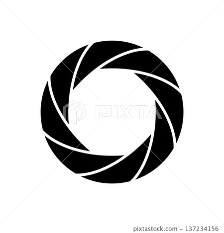 Aperture icon vector design templates simple and modern concept Aperture icon vector design templates simple and modern concept 137234156
