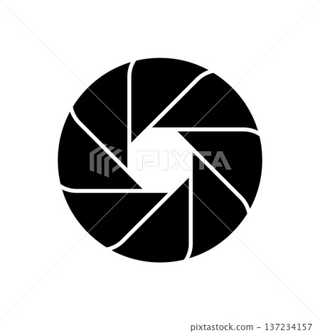 Aperture icon vector design templates simple and modern concept Aperture icon vector design templates simple and modern concept 137234157