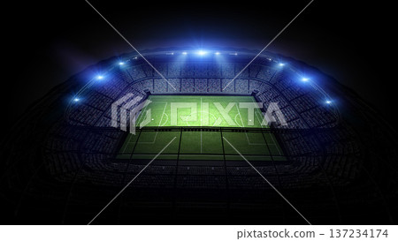 Soccer Satdium 137234174