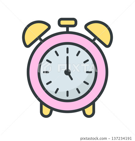Alarm Clock icon vector design templates simple and modern Alarm Clock icon vector design templates simple and modern 137234191