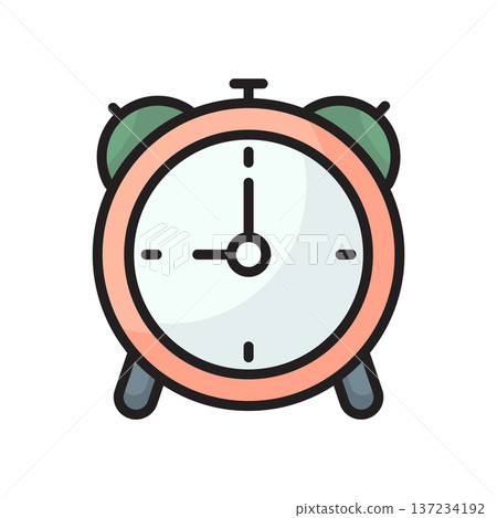 Alarm Clock icon vector design templates simple and modern Alarm Clock icon vector design templates simple and modern 137234192