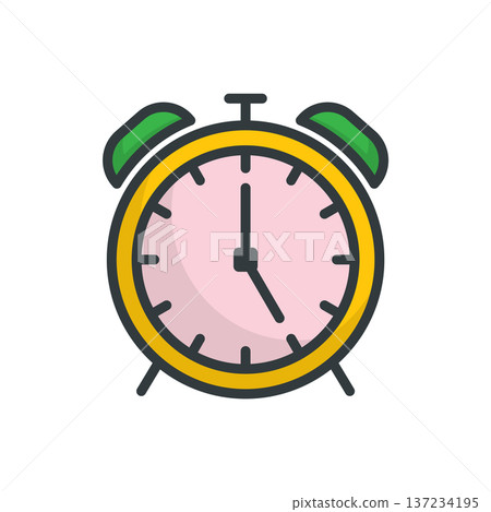 Alarm Clock icon vector design templates simple and modern Alarm Clock icon vector design templates simple and modern 137234195