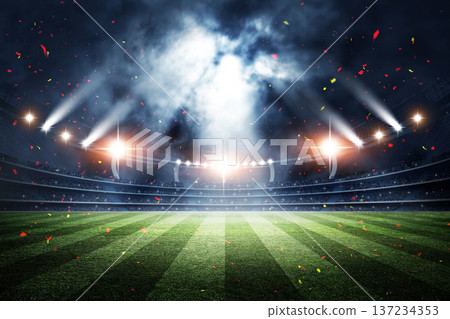 Soccer Stadium Soccer Stadium 137234353