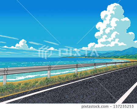 高速公路沿著海邊跑 137235253