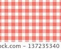 Simple checkered background material 137235340