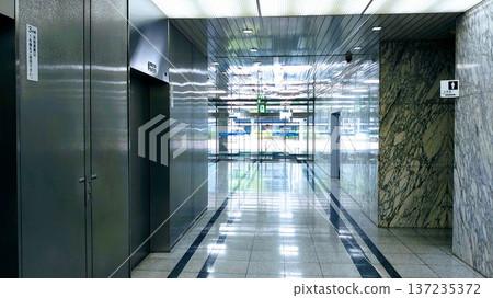 Entrance of office building 137235372