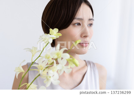 美麗女性肖像 美麗女性肖像 137236299