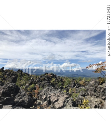 群馬縣火山爆發形成的壯麗景觀 群馬縣火山爆發形成的壯麗景觀 137236435