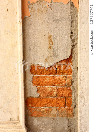 Aged Wall Surface Rustic Background Aged Wall Surface Rustic Background 137237741