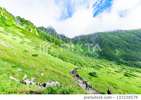 千丈寺冰斗健行路線和壯麗景色 千丈寺冰斗健行路線和壯麗景色 137238579