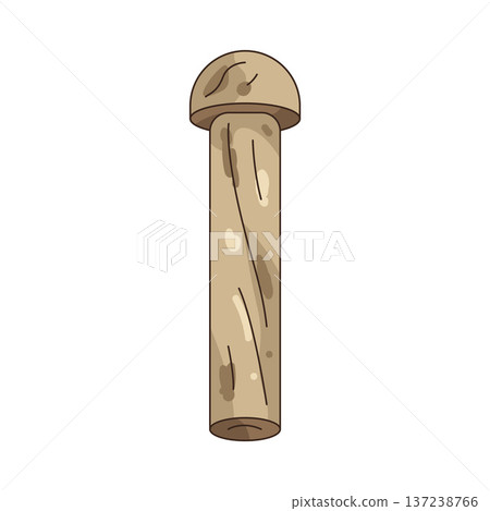 Illustration of Dowel Illustration of Dowel 137238766
